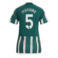 Billiga Manchester United Harry Maguire #5 Borta fotbollskläder Dam 2023-24 Kortärmad